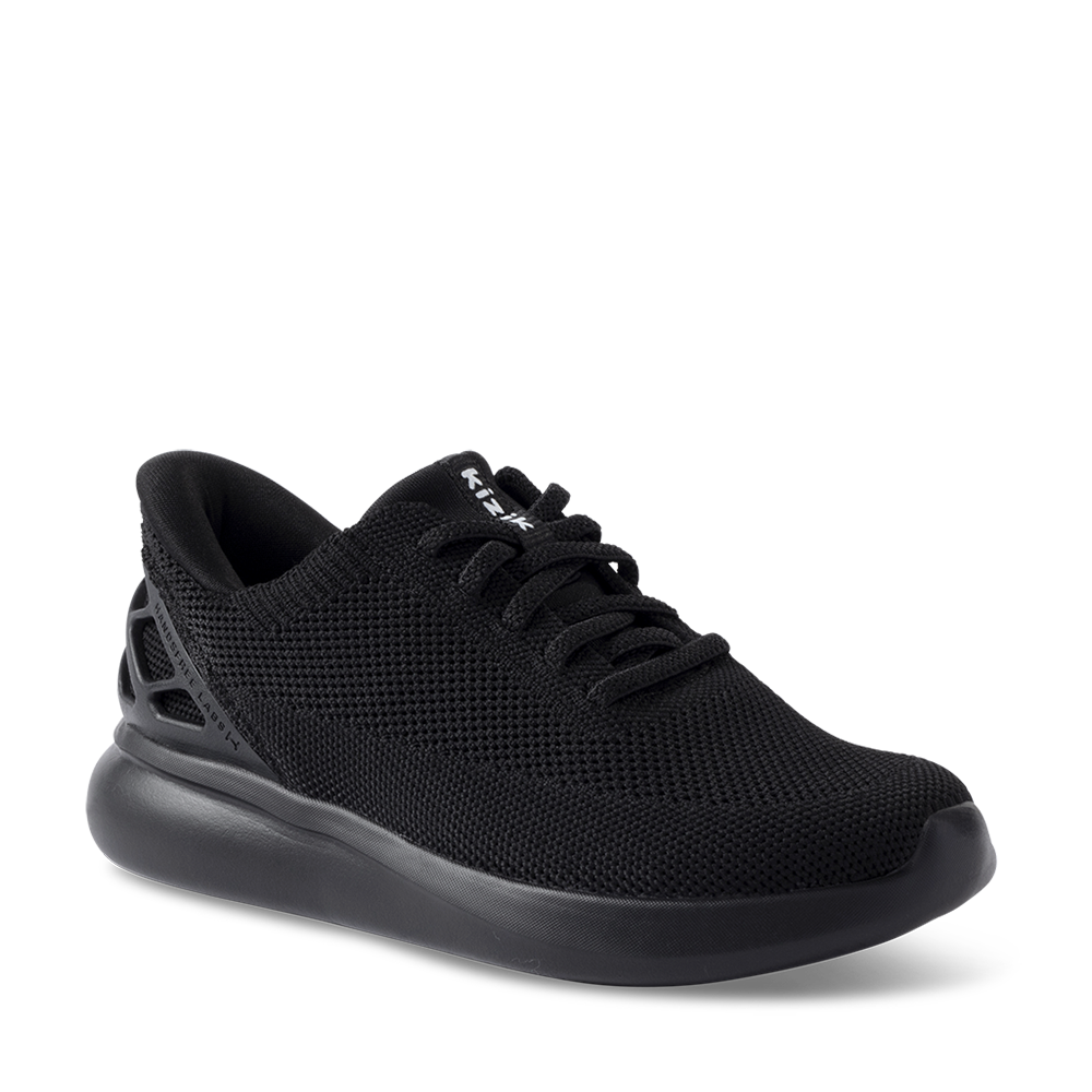 Kizik Athens Blackout Mens angle 2 view mens - Hanig's Footwear