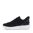 Kizik Athens Black White Sole Womens inside view | Hanig's Footwear