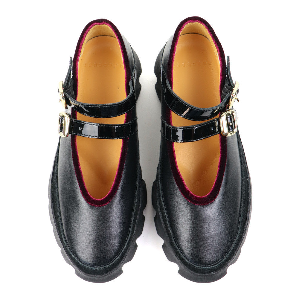 4ccccees Tura Ballet Black top view - Hanig's Footwear