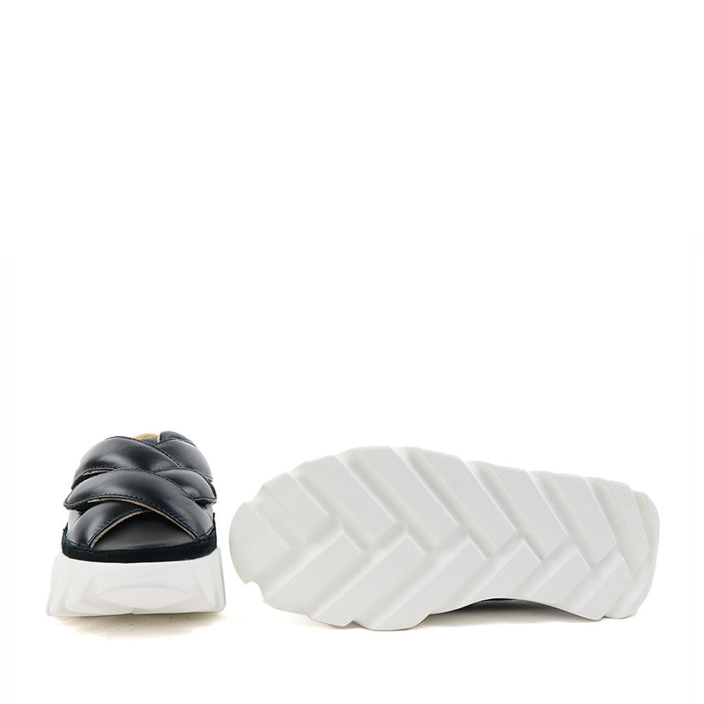 4ccccees Tura Lucky Black sole view - Hanig's Footwear