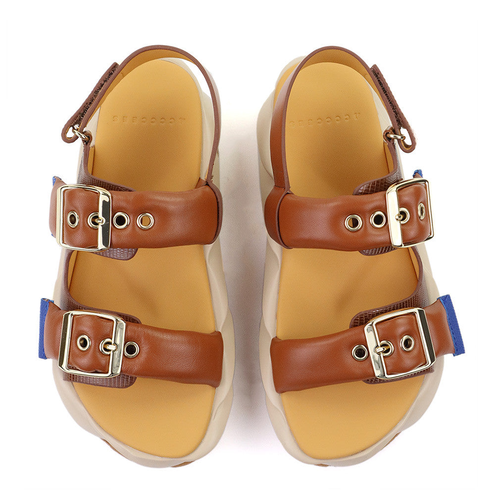 4ccccees Mellow Vita Tan top view - Hanig's Footwear