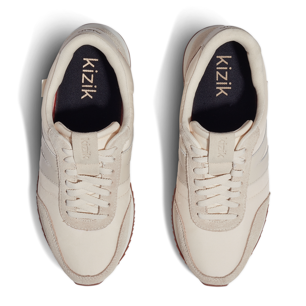 Kizik Milan Bone Womens top view | Hanig's Footwear
