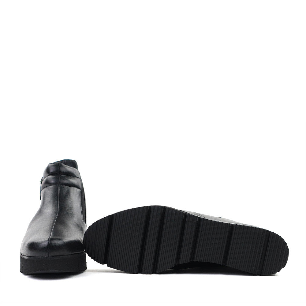 Thierry Rabotin Danari 3584 Black Nappa sole view - Hanig's Footwear