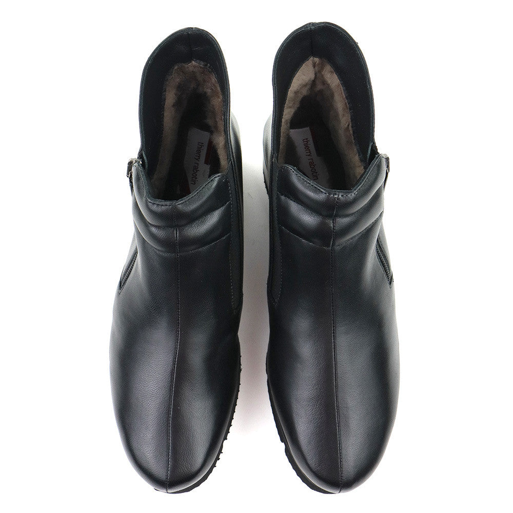 Thierry Rabotin Danari 3584 Black Nappa top view - Hanig's Footwear