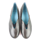 Thierry Rabotin Gracie 1587MP Pewter top view - Hanig's Footwear