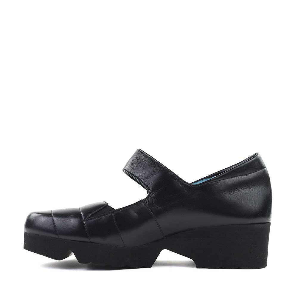 Thierry Rabotin Dado 3585H Black Nappa inside view - Hanig's Footwear