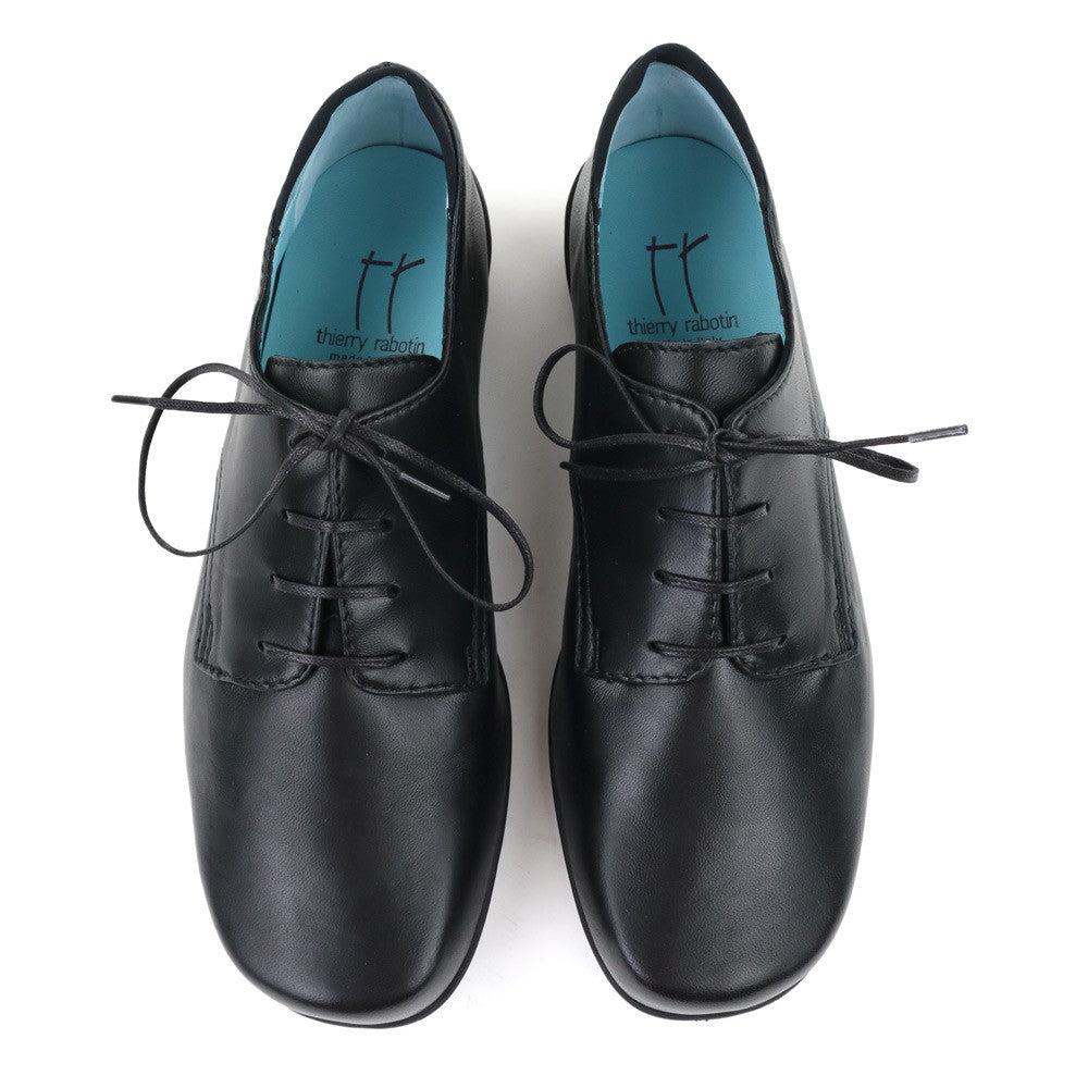 Thierry Rabotin Keldeo 4900 Black Nappa top view - Hanig's Footwear