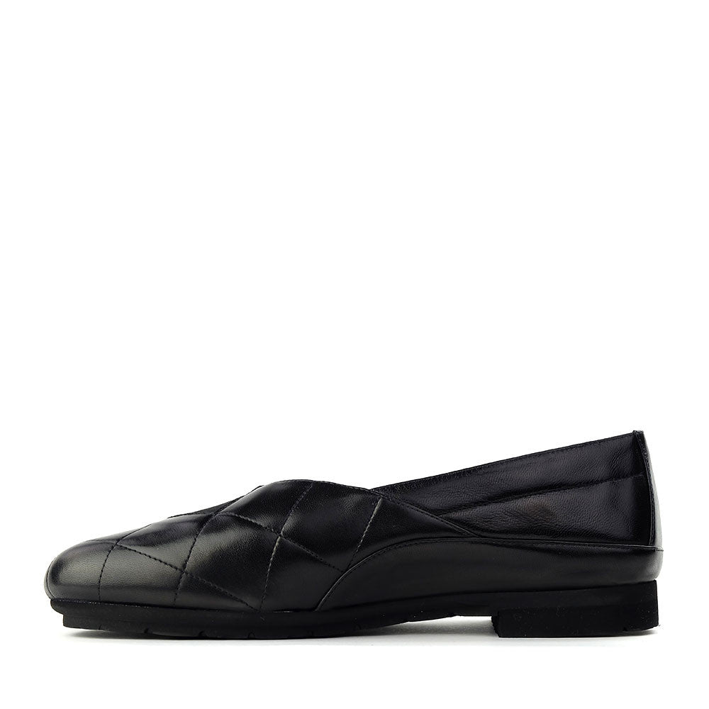 Thierry Rabotin Gigi 7468 Black Nappa inside view - Hanig's Footwear