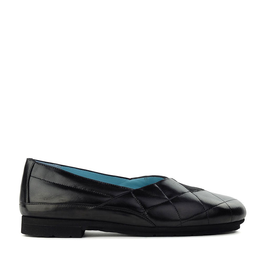 Thierry Rabotin Gigi 7468 Black Nappa side view - Hanig's Footwear