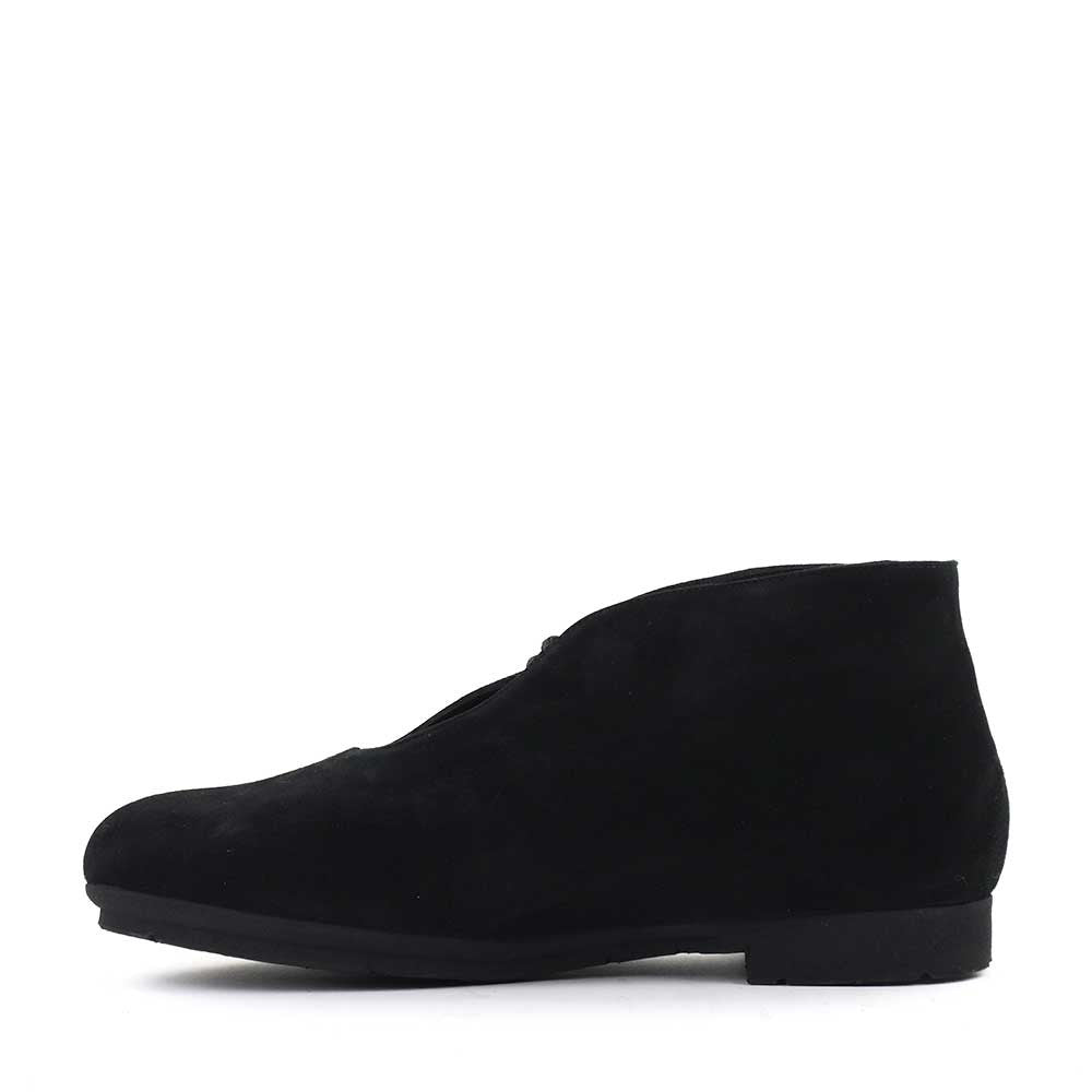 Thierry Rabotin Gybe 1543MQ Black suede inside view - Hanig's Footwear