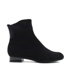 Thierry Rabotin Naxos S316MGR Black Suede side view - Hanig's Footwear