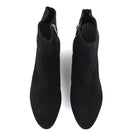 Thierry Rabotin Naxos S316MGR Black Suede top view - Hanig's Footwear