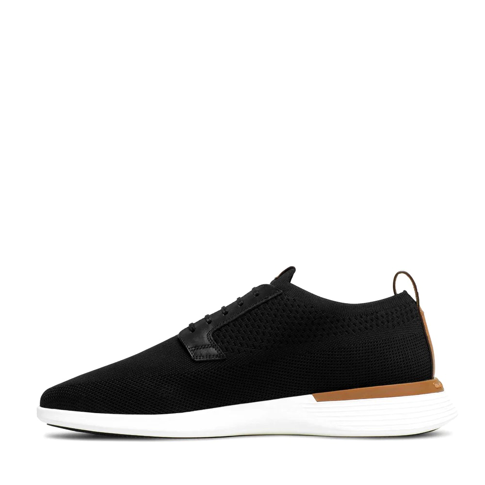 Wolf & Shephard Swiftknit Derby Black inside - Hanig's Footwear