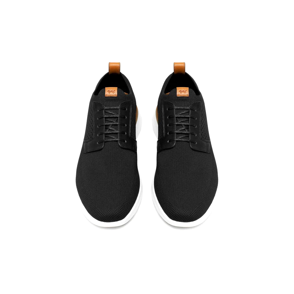 Wolf & Shephard Swiftknit Derby Black top - Hanig's Footwear
