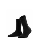 Falke Family Women Socks in black angle view - Hanig's Footwear