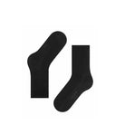 Falke Family Women Socks in black flat view - Hanig's Footwear