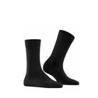 Falke Family Women Socks in black side view - Hanig's Footwear