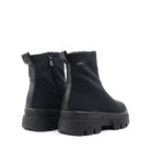 ARA Montvale Black Gtx heel view - Hanig's Footwear