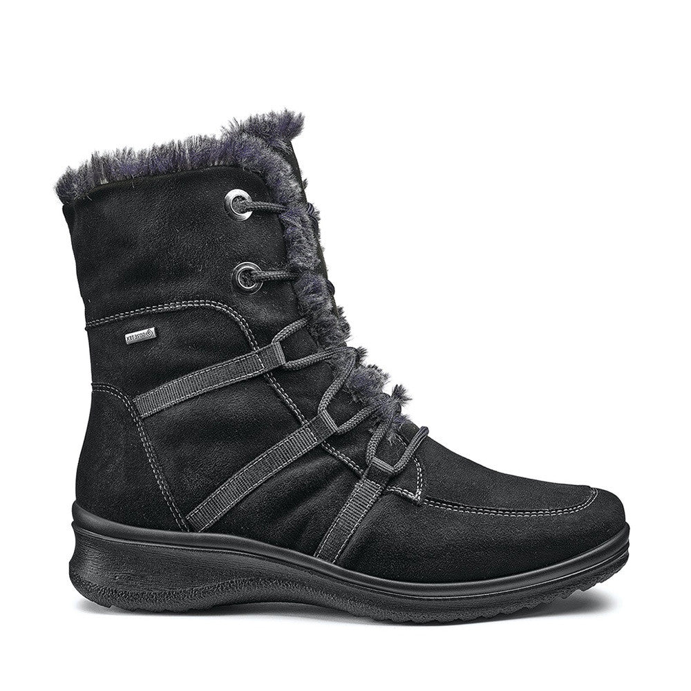 Ara Montreal boot in black side view - Hanig's Footwear