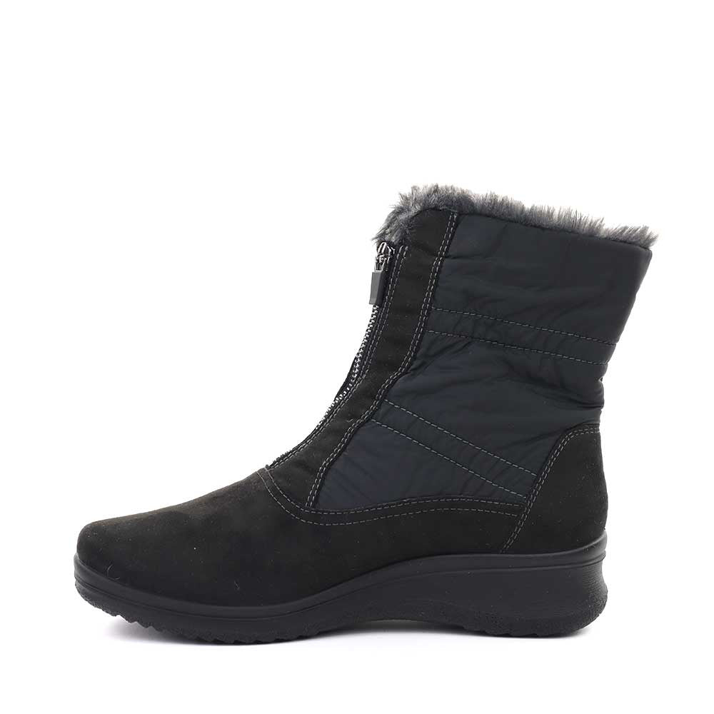 Ara McKinney Hydro Boot black inside - Hanig's Footwear