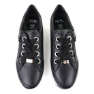 Ara Ollie Black Leather top view - Hanig's Footwear