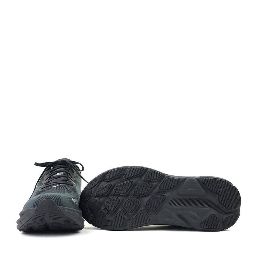 Hoka One One Clifton 9 Gtx Men Black sole view - Hanig's Footwear