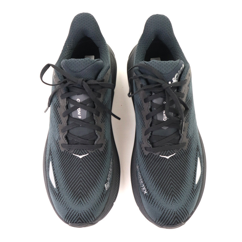 Hoka One One Clifton 9 Gtx Men Black top view - Hanig's Footwear
