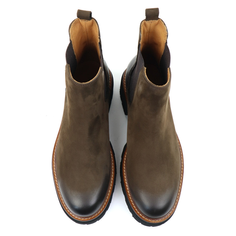 Mat 20 3250 Boot Brown top view - Hanig's Footwear