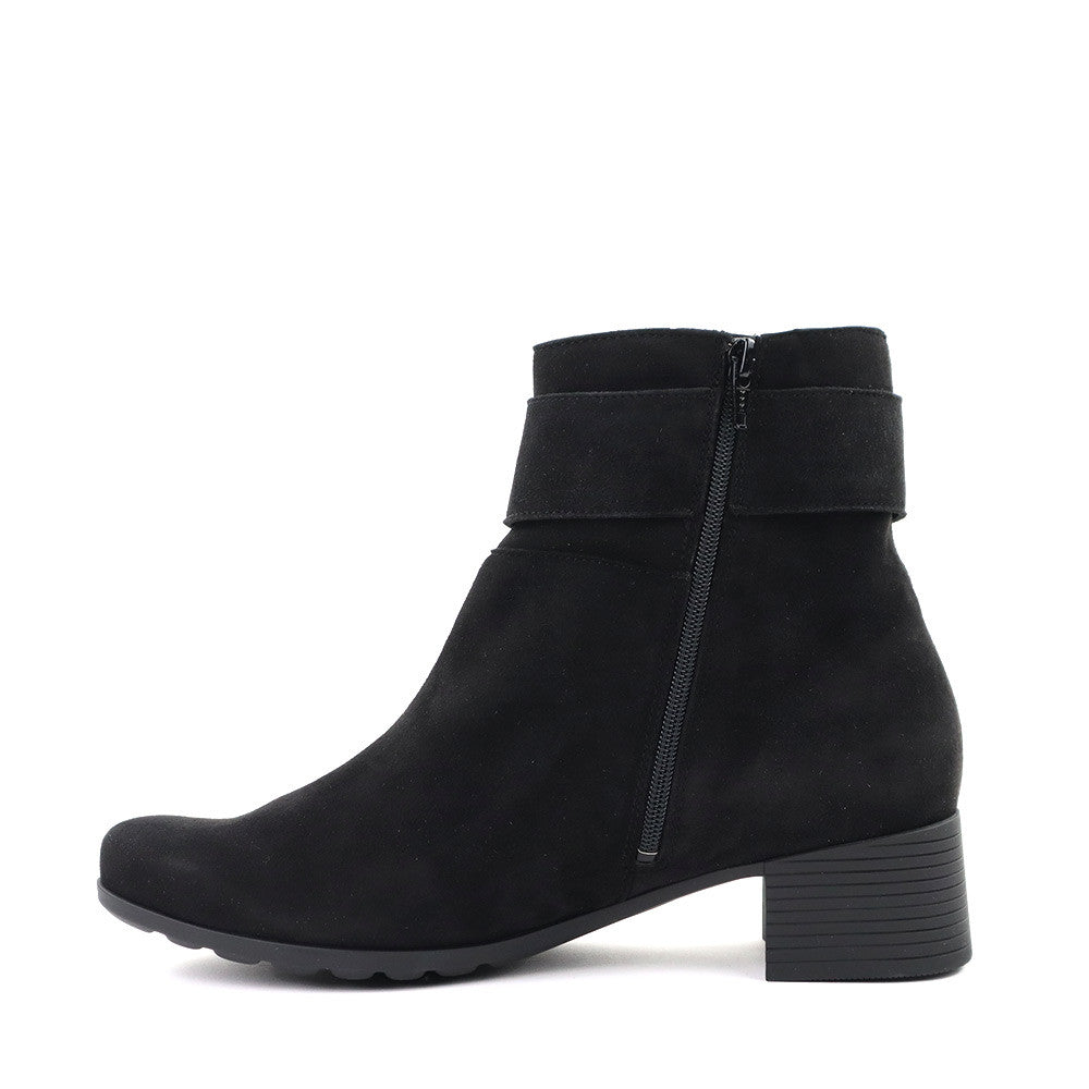 Mephisto Gianina Black 12200 inside view - Hanig's Footwear