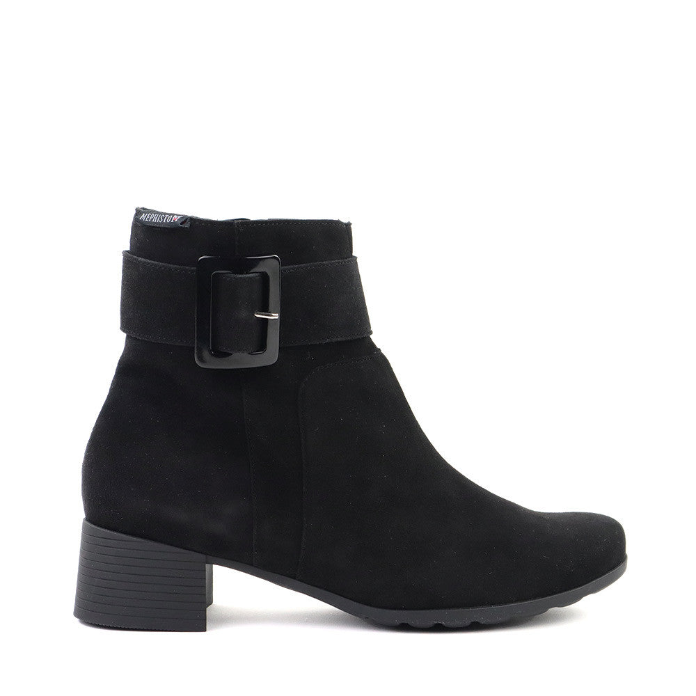 Mephisto Gianina Black 12200 side view - Hanig's Footwear