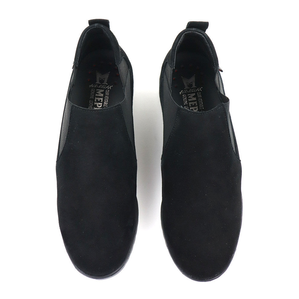 Mephisto Ibelina Black top view - Hanigs Footwear