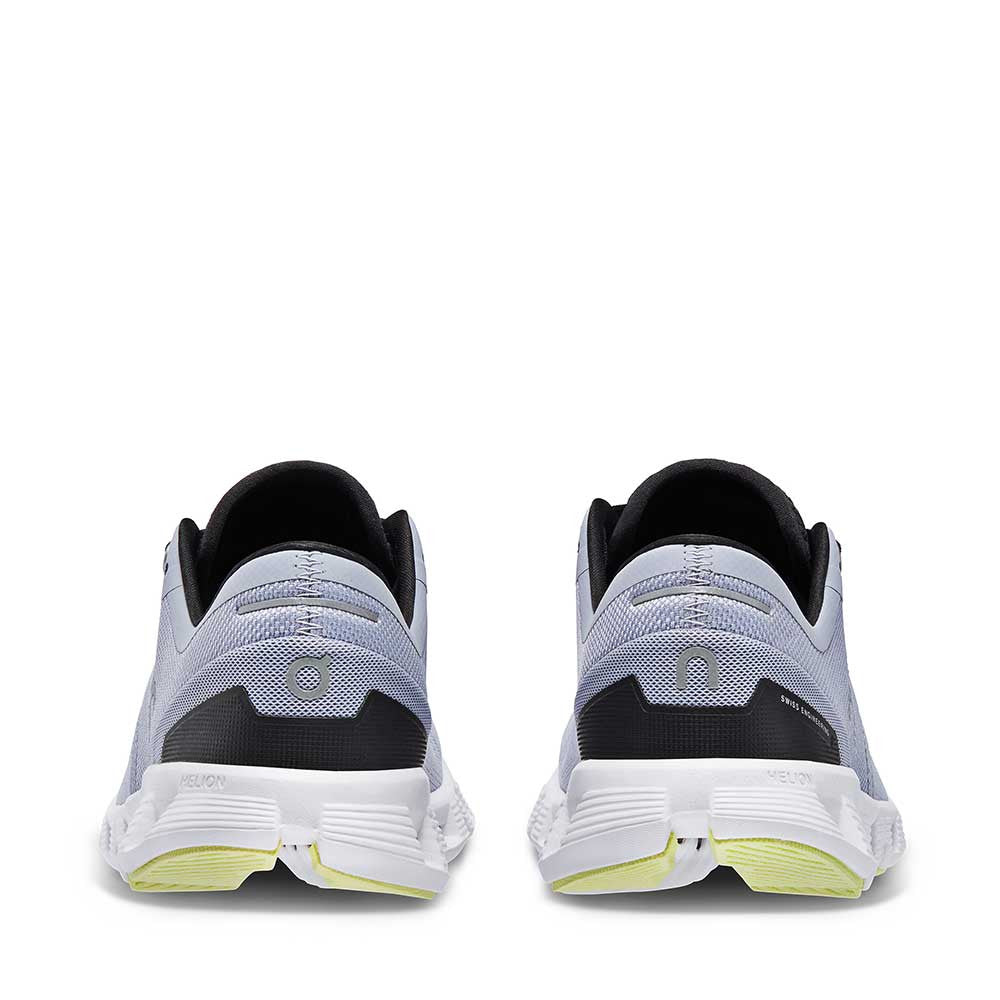 On Running Cloud X 3 Nimbus White Womens heel view - Hanig's Footwear