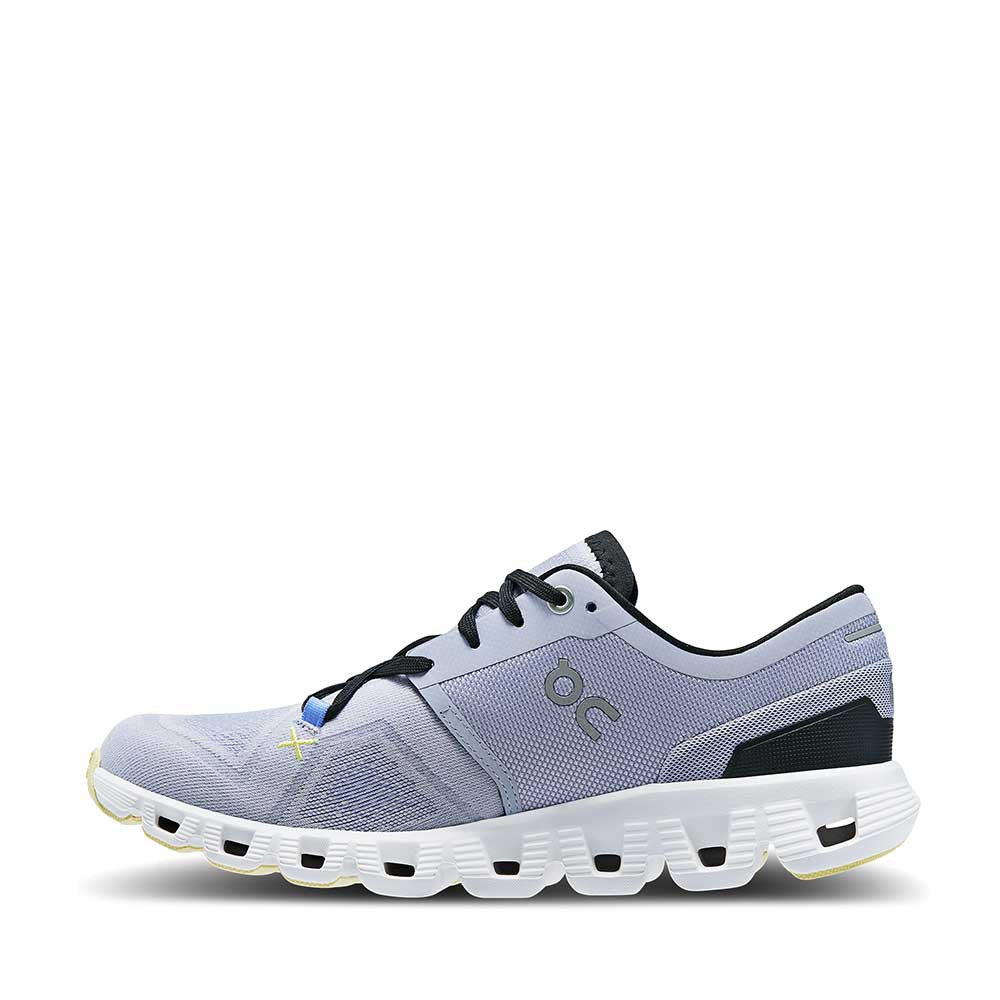 On Running Cloud X 3 Nimbus White Womens inside view - Hanig's Footwear