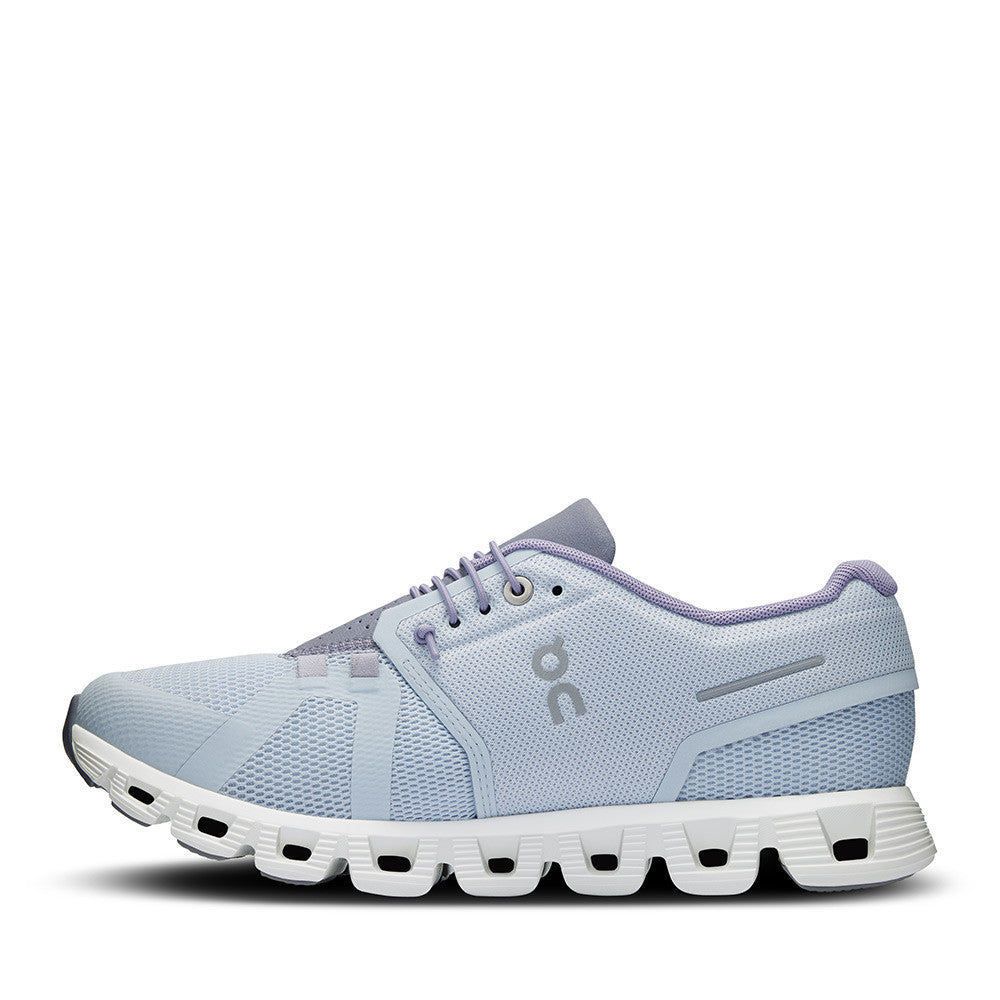 On Running Cloud 5 Heather Fossil Womens inside view - Hanig's Footwear