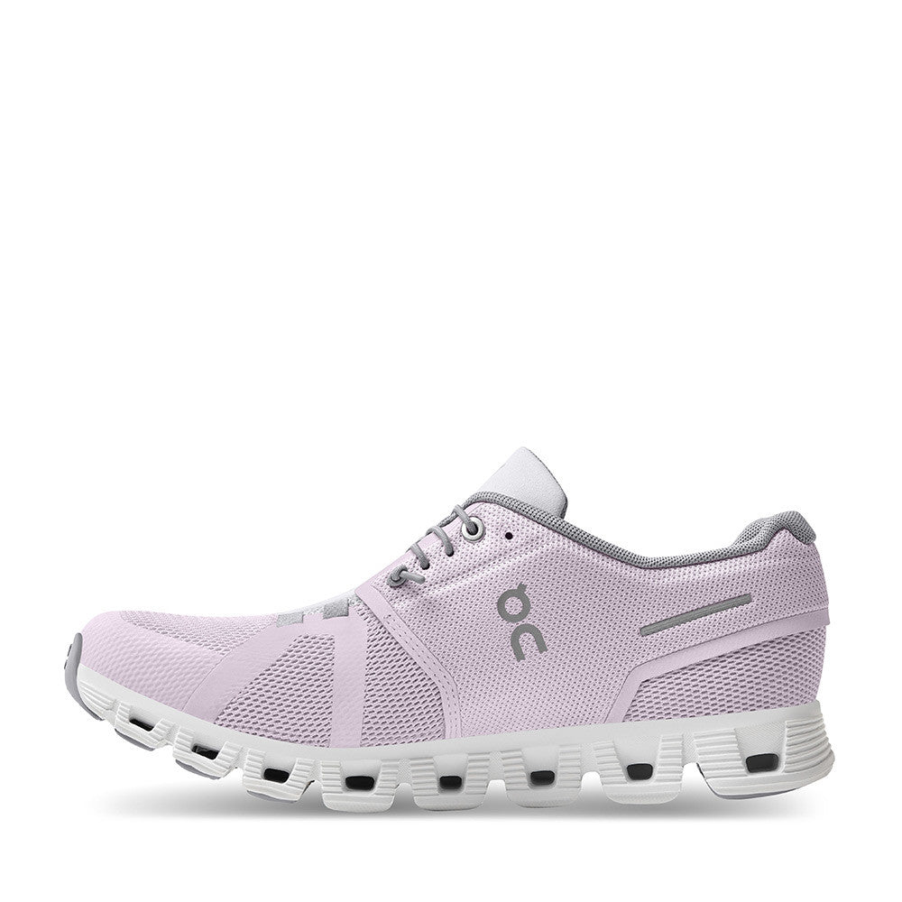 On Running Cloud Lily Frost Womens inside view - Hanig's Footwear