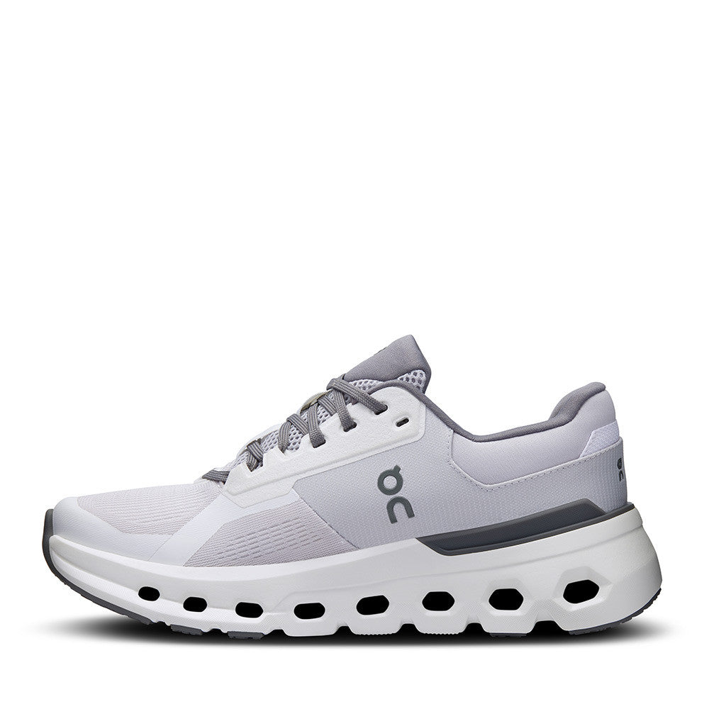 On Running Cloudrunner 2 Frost White Womens inside view - Hanig's Footwear