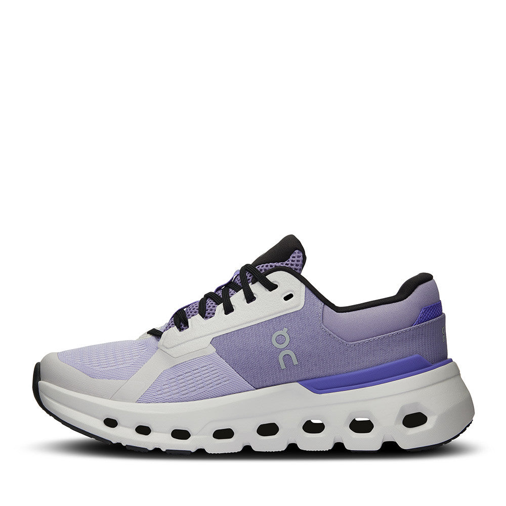 On Cloudrunner Nimbus Blueberry Womens inside view - Hanig's Footwear