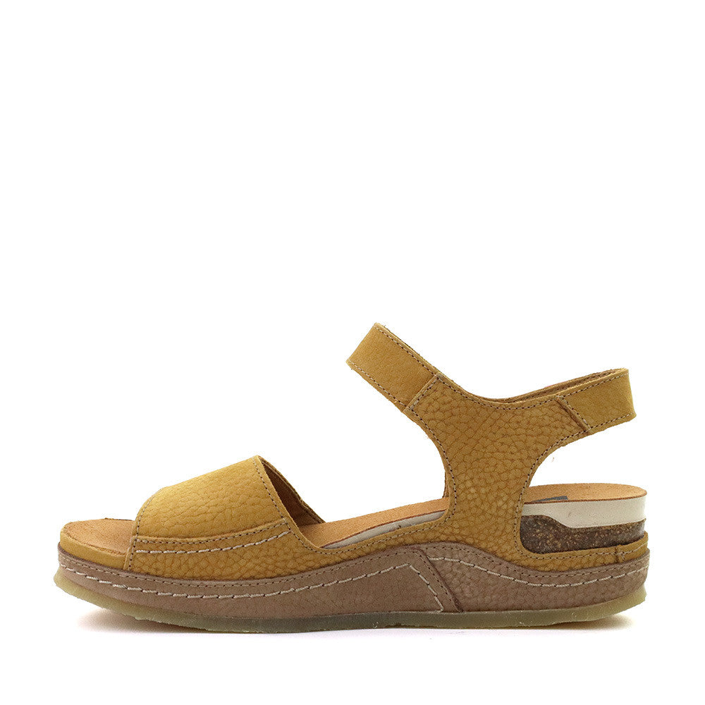 On Foot 240 Mustard inside view - Hanigs Footwear