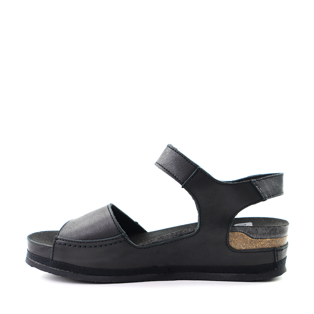 On Foot 203 black inside view - Hanigs Footwear