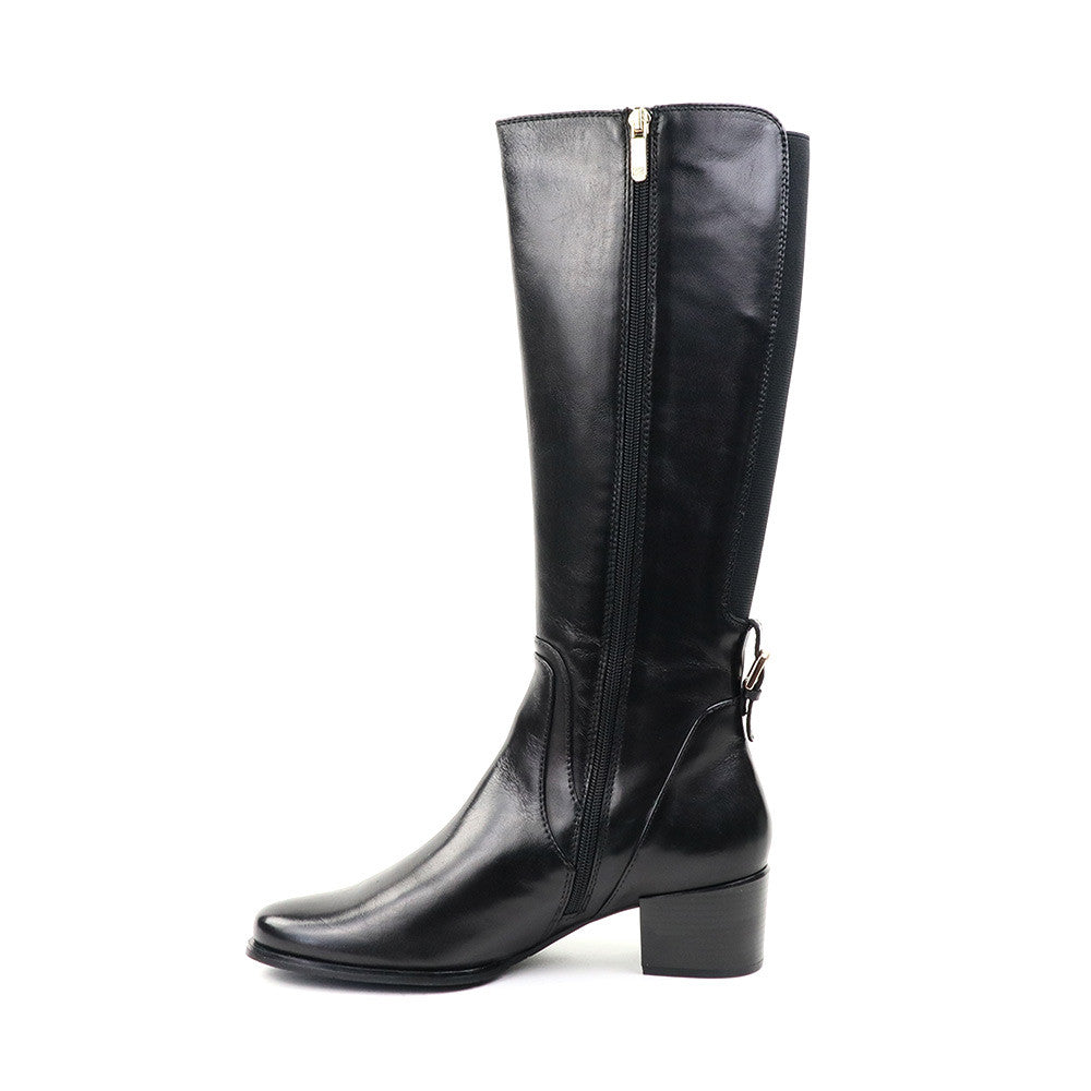 Regarde le Ciel Jolene-22 Black inside view - Hanig's Footwear