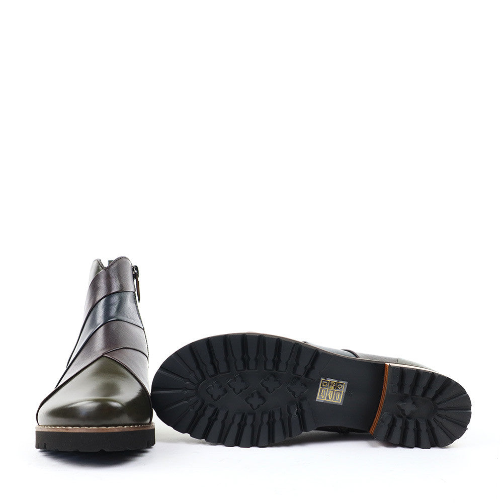 Regarde le Ciel Layla-04 Muschio sole view - Hanig's Footwear