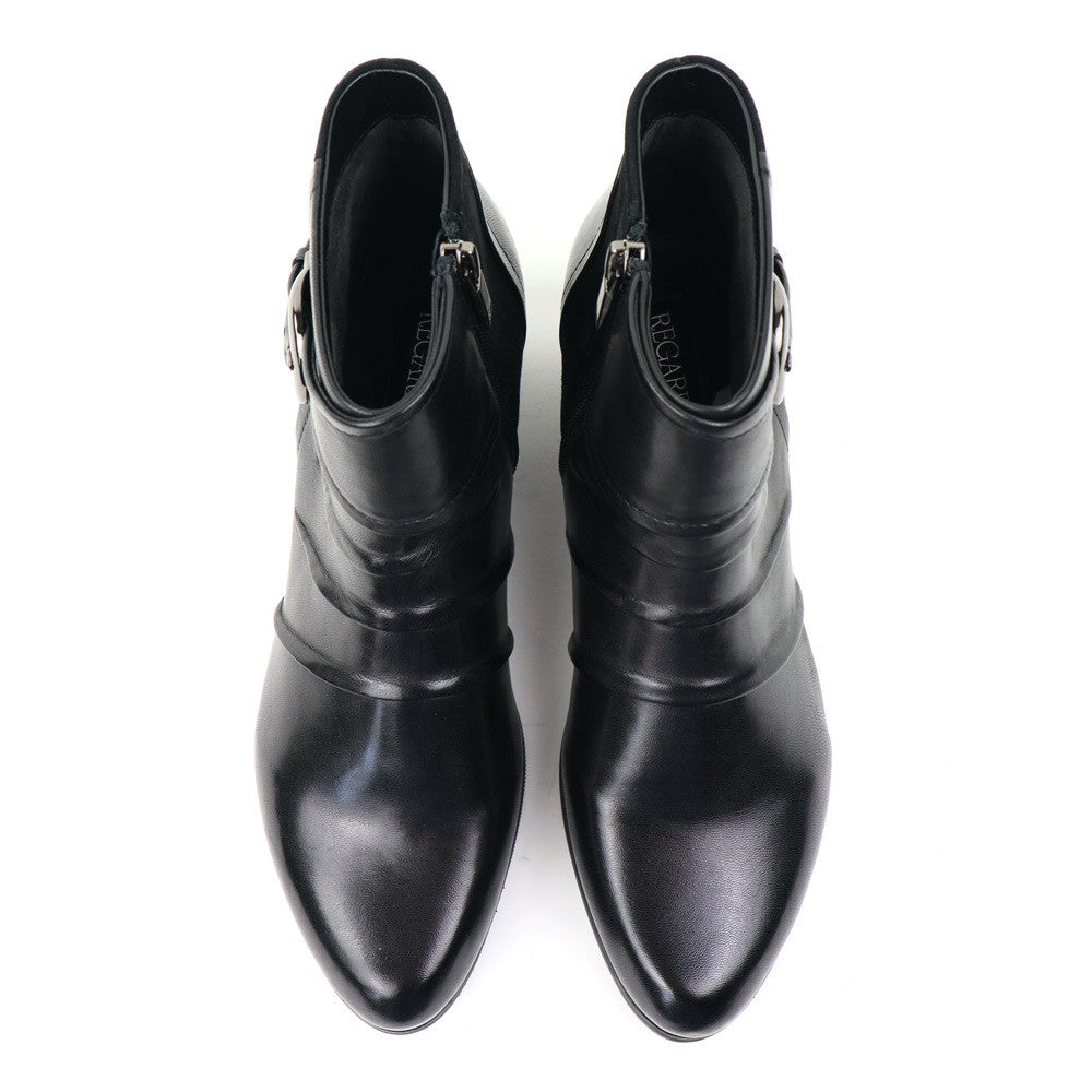 Regarde le Ciel Stefany-389 Black top view - Hanig's Footwear