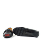 Robert Zur Twisted Galaxy Black sole view - Hanig's Footwear