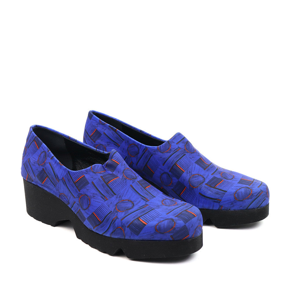 Thierry Rabotin Dreamy 1720H Blue Lines angle view - Hanigs Footwear