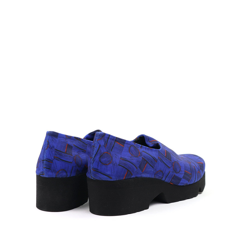 Thierry Rabotin Dreamy 1720H Blue Lines heel view - Hanigs Footwear