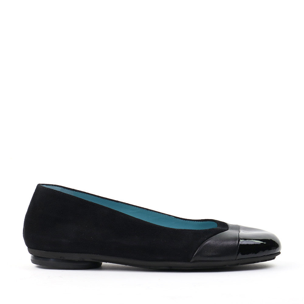 Thierry Rabotin 2460 Black suede side view - Hanig's Footwear
