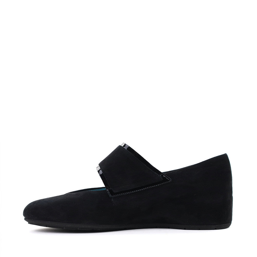Thierry Rabotin Abra 2378 Black Suede inside view - Hanig's Footwear