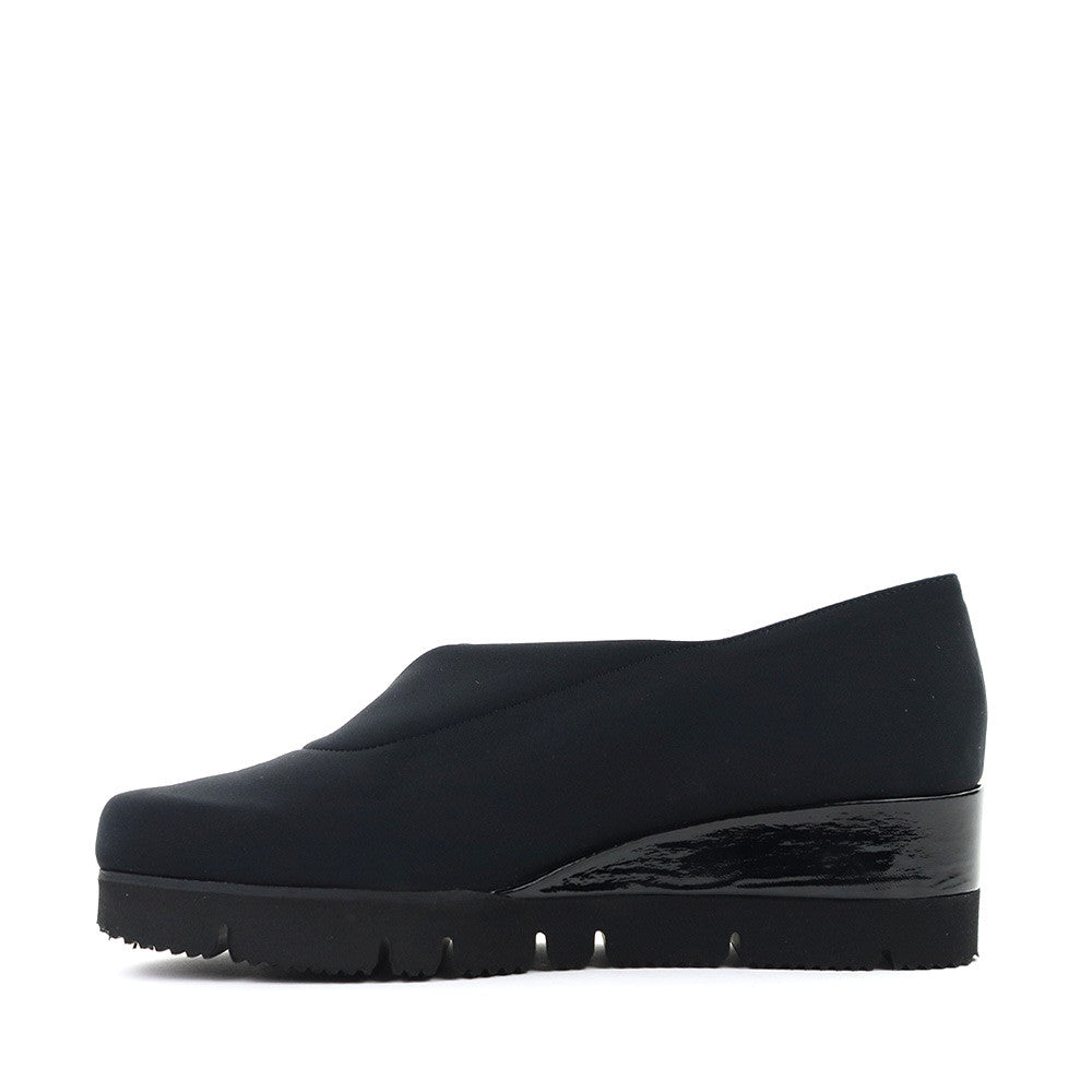 Thierry Rabotin Damin 3523DR Black Peach inside view - Hanig's Footwear
