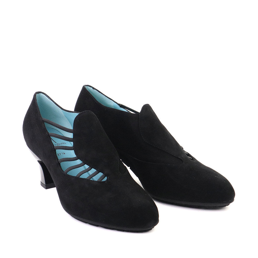 Thierry Rabotin Drosera S136 Black angle view - Hanig's Footwear