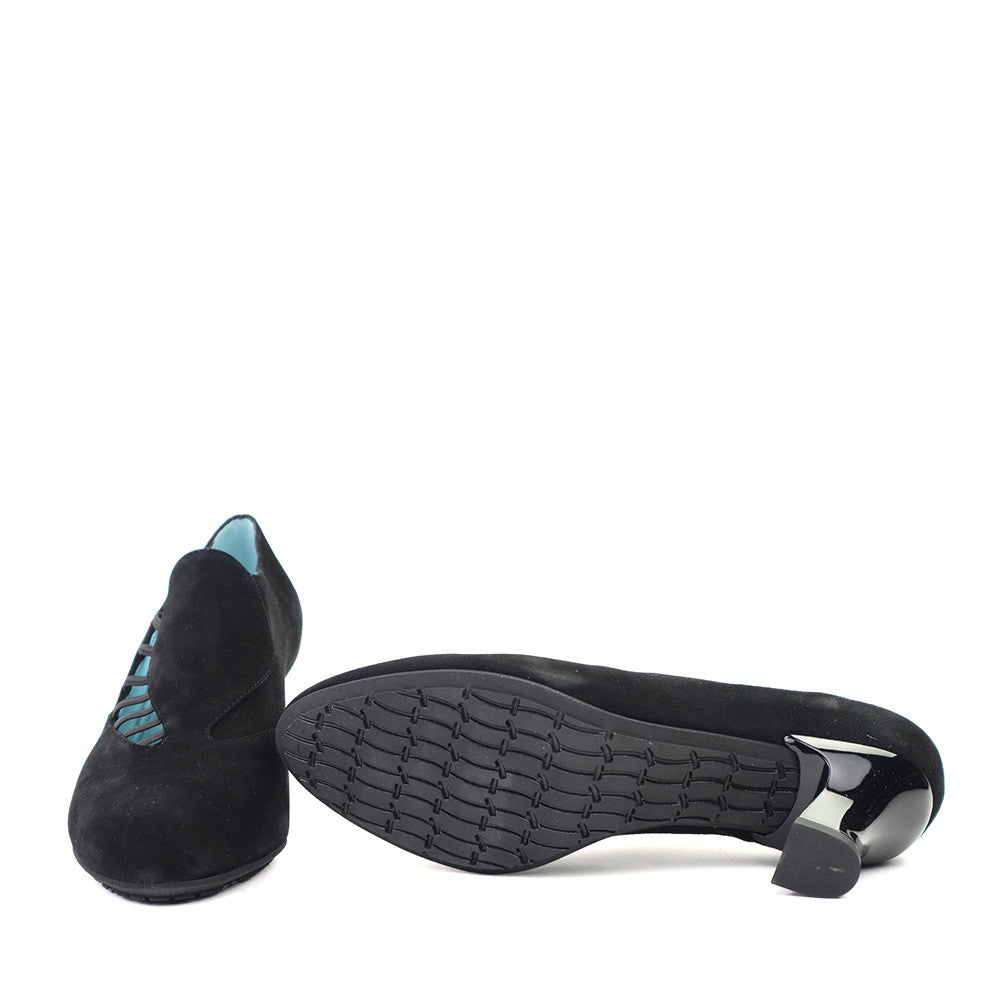 Thierry Rabotin Drosera S136 Black sole view - Hanig's Footwear